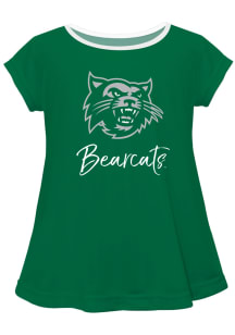 Northwest Missouri State Bearcats Toddler Girls Green Script Blouse Short Sleeve T-Shirt