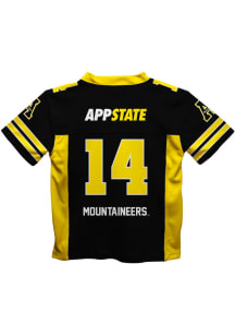 Appalachian State Mountaineers Toddler Black Mesh Football Jersey