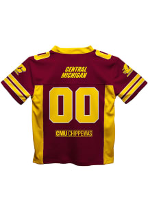 Central Michigan Chippewas Toddler Maroon Mesh Football Jersey