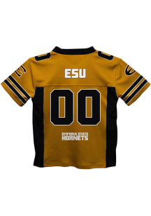 Emporia State Hornets Toddler Gold Mesh Football Jersey