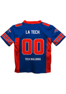 Louisiana Tech Bulldogs Toddler Blue Mesh Football Jersey
