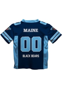 Maine Black Bears Toddler Blue Mesh Football Jersey