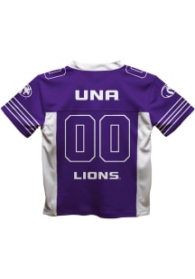 North Alabama Lions Toddler Purple Mesh Football Jersey
