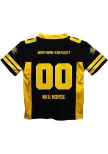 Northern Kentucky Norse Toddler Black Mesh Football Jersey
