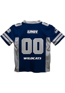 New Hampshire Wildcats Toddler Blue Mesh Football Jersey