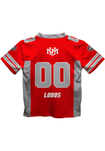 New Mexico Lobos Toddler Red Mesh Football Jersey