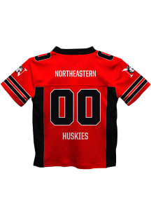 Northeastern Huskies Toddler Red Mesh Football Jersey