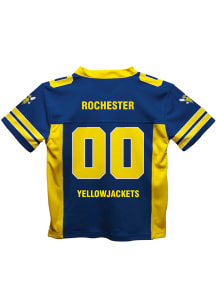 Rochester Yellowjackets Toddler Blue Mesh Football Jersey