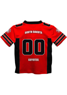 South Dakota Coyotes Toddler Red Mesh Football Jersey