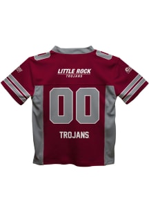 U of A at Little Rock Trojans Toddler Maroon Mesh Football Jersey