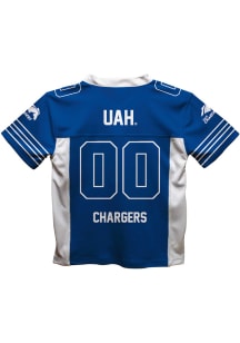UAH Chargers Toddler Blue Mesh Football Jersey