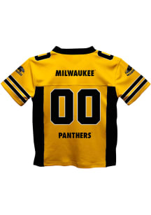 Wisconsin-Milwaukee Panthers Toddler Gold Mesh Football Jersey