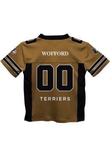 Wofford Terriers Toddler Gold Mesh Football Jersey