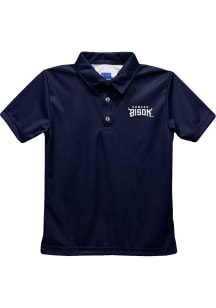 Howard Bison Toddler Navy Blue Team Short Sleeve Polo Shirt