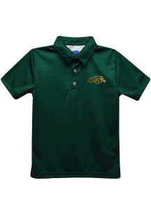North Dakota State Bison Toddler Green Team Short Sleeve Polo Shirt