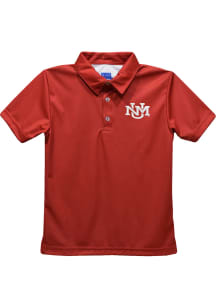 New Mexico Lobos Toddler Red Team Short Sleeve Polo Shirt