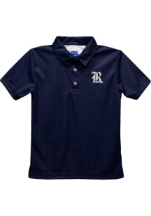 Rice Owls Toddler Navy Blue Team Short Sleeve Polo Shirt