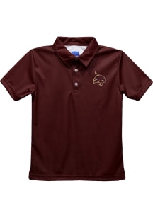 Vive La Fete Texas State Bobcats Toddler Maroon Team Short Sleeve Polo Shirt