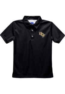 UCF Knights Toddler Black Team Short Sleeve Polo Shirt