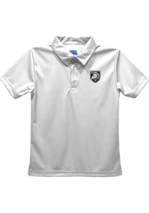 Vive La Fete Army Black Knights Toddler White Team Short Sleeve Polo Shirt