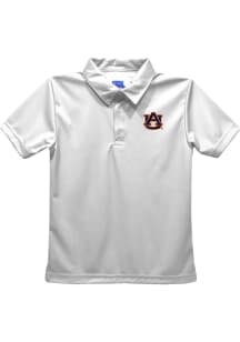Auburn Tigers Toddler White Team Short Sleeve Polo Shirt