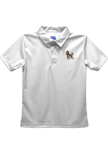 Bloomsburg University Huskies Toddler White Team Short Sleeve Polo Shirt