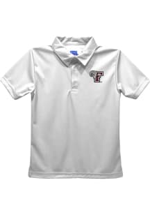 Fordham Rams Toddler White Team Short Sleeve Polo Shirt