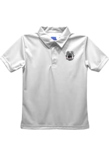 Fresno State Bulldogs Toddler White Team Short Sleeve Polo Shirt