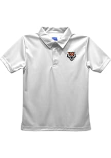 Vive La Fete Idaho State Bengals Toddler White Team Short Sleeve Polo Shirt