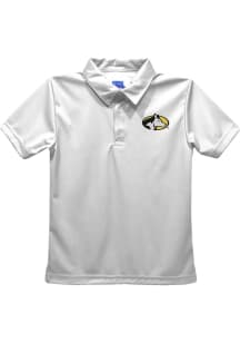 Michigan Tech Huskies Toddler White Team Short Sleeve Polo Shirt