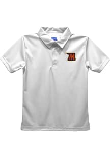 Morgan State Bears Toddler White Team Short Sleeve Polo Shirt