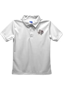 Vive La Fete Texas Southern Tigers Toddler White Team Short Sleeve Polo Shirt