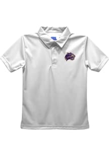 Vive La Fete Western Carolina Toddler White Team Short Sleeve Polo Shirt