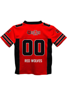Arkansas State Red Wolves Youth Red Mesh Football Jersey
