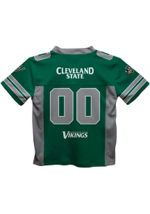Cleveland State Vikings Youth Green Mesh Football Jersey