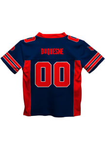 Duquesne Dukes Youth Blue Mesh Football Jersey