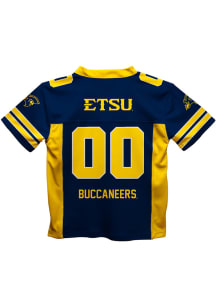 East Tennesse State Buccaneers Youth Navy Blue Mesh Football Jersey