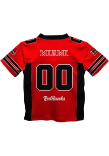 Miami RedHawks Youth Red Mesh Football Jersey