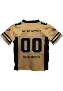 Oakland University Golden Grizzlies Youth Gold Mesh Football Jersey