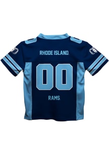 Rhode Island Rams Youth Navy Blue Mesh Football Jersey