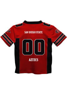 San Diego State Aztecs Youth Red Mesh Football Jersey