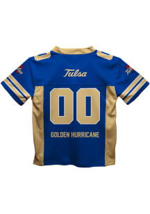 Tulsa Golden Hurricane Youth Blue Mesh Football Jersey