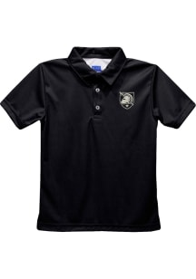 Vive La Fete Army Black Knights Youth Black Team Short Sleeve Polo Shirt