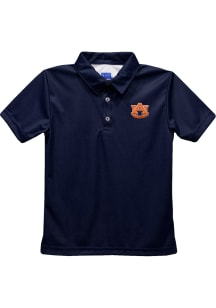 Auburn Tigers Youth Navy Blue Team Short Sleeve Polo Shirt