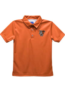 Bowling Green Falcons Youth Orange Team Short Sleeve Polo Shirt