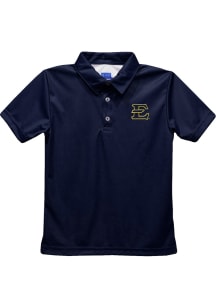 East Tennesse State Buccaneers Youth Navy Blue Team Short Sleeve Polo Shirt