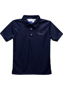Florida Atlantic Owls Youth Navy Blue Team Short Sleeve Polo Shirt
