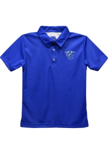 Georgia State Panthers Youth Blue Team Short Sleeve Polo Shirt