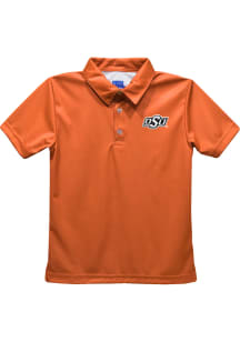 Oklahoma State Cowboys Youth Orange Team Short Sleeve Polo Shirt