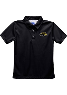 Southern Mississippi Golden Eagles Youth Black Team Short Sleeve Polo Shirt